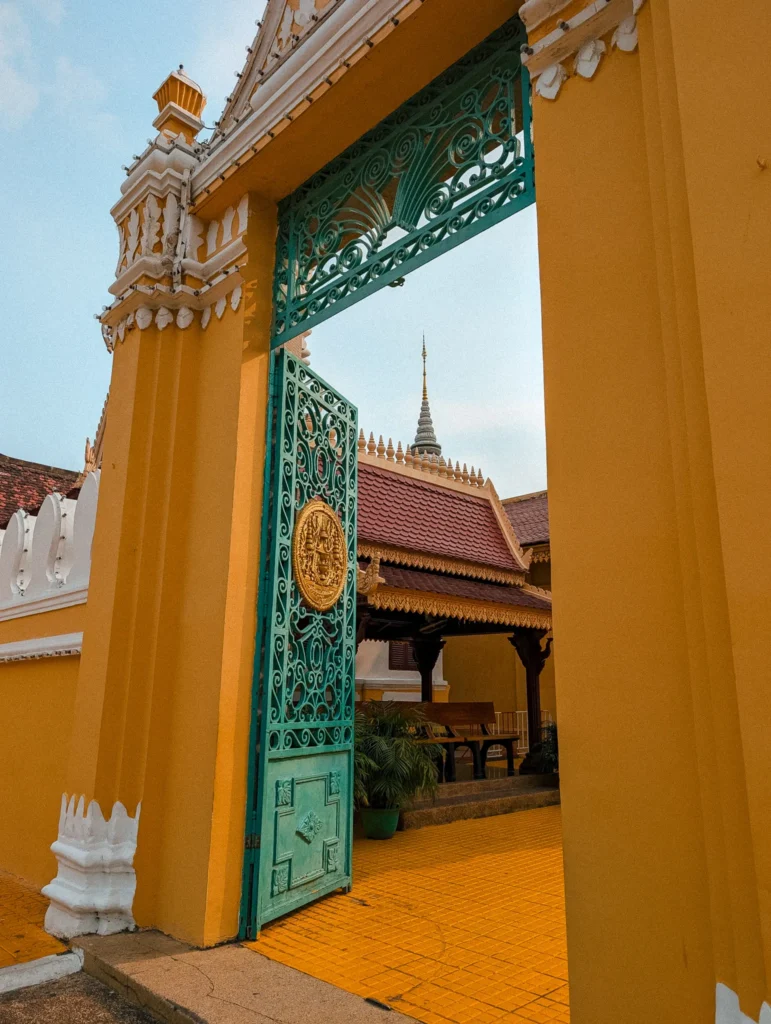 The Royal Palace in Phnom Penh.