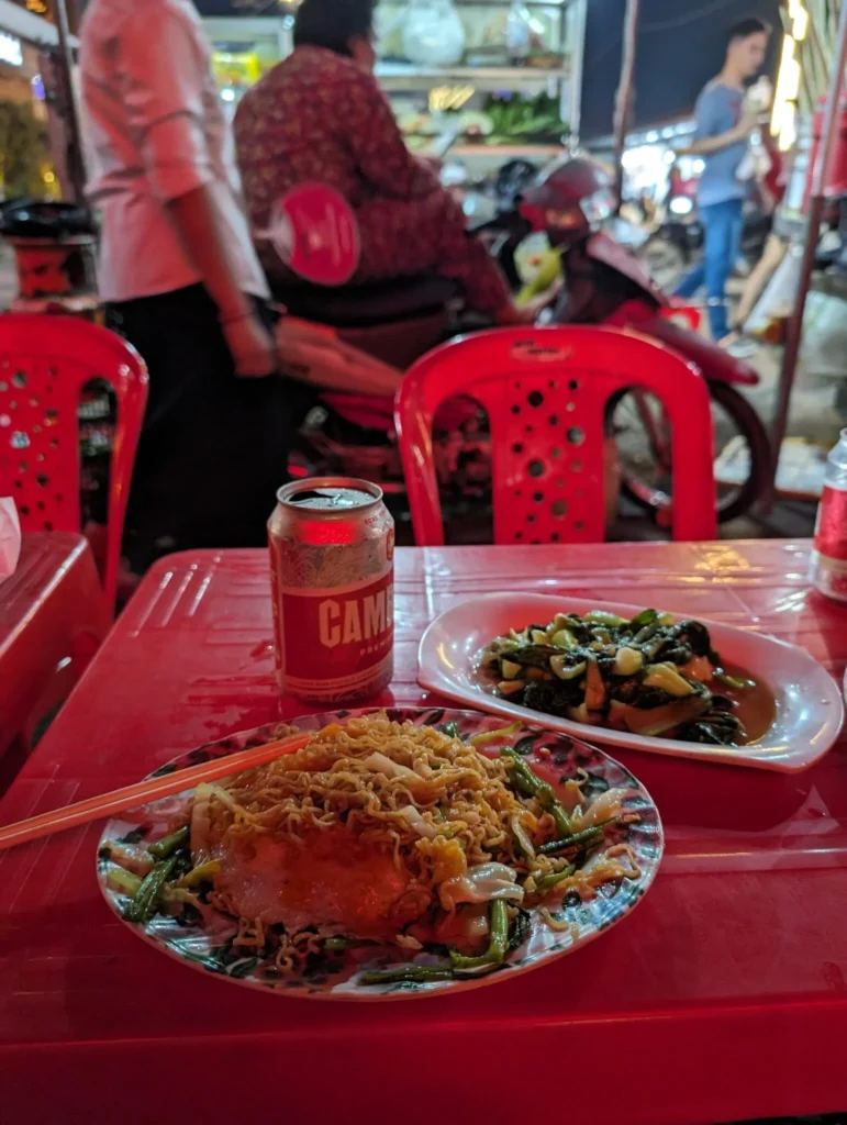 Street food in Siem Reap, Cambodia.