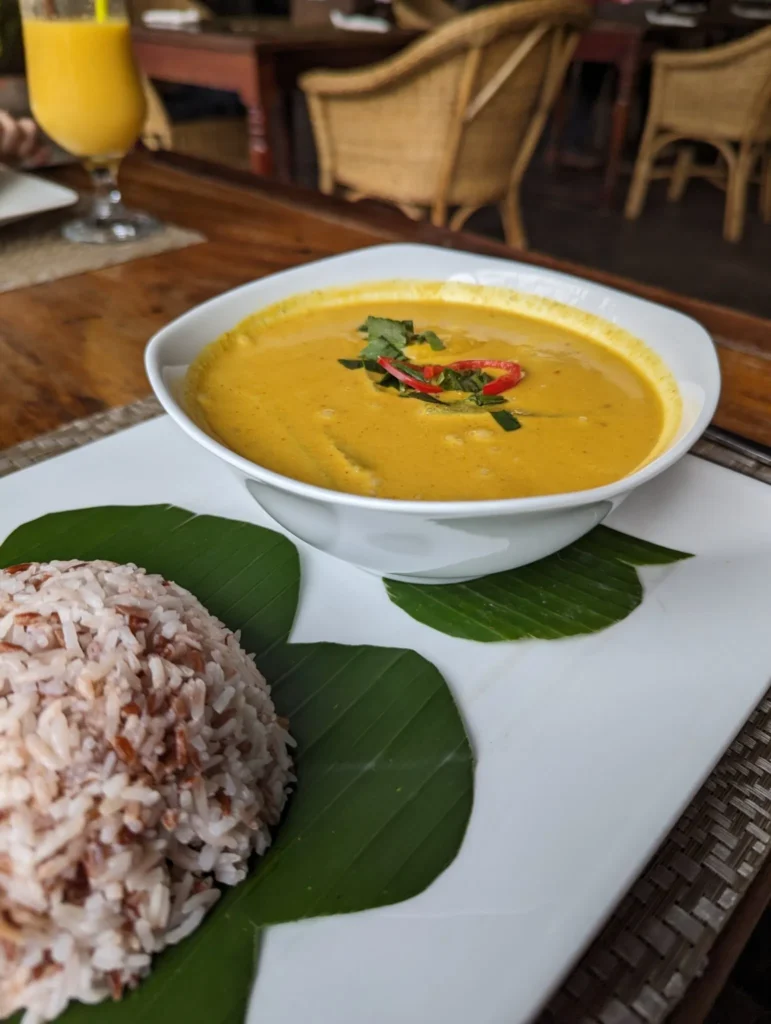 Traditional Khmer Food in Siem Reap.