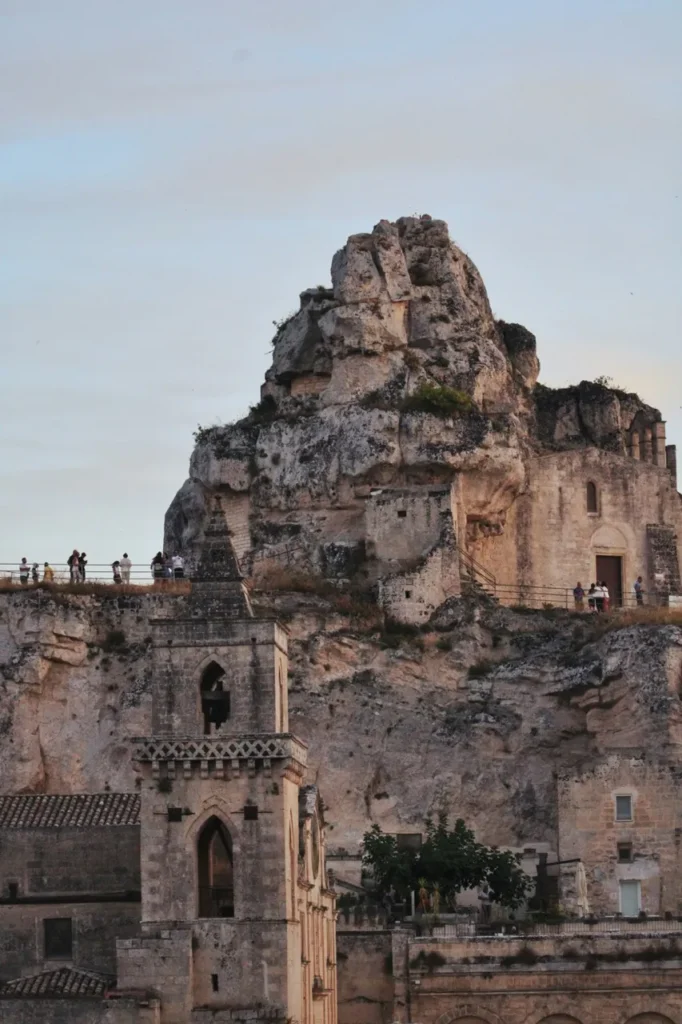 The old village of Matera in Italy