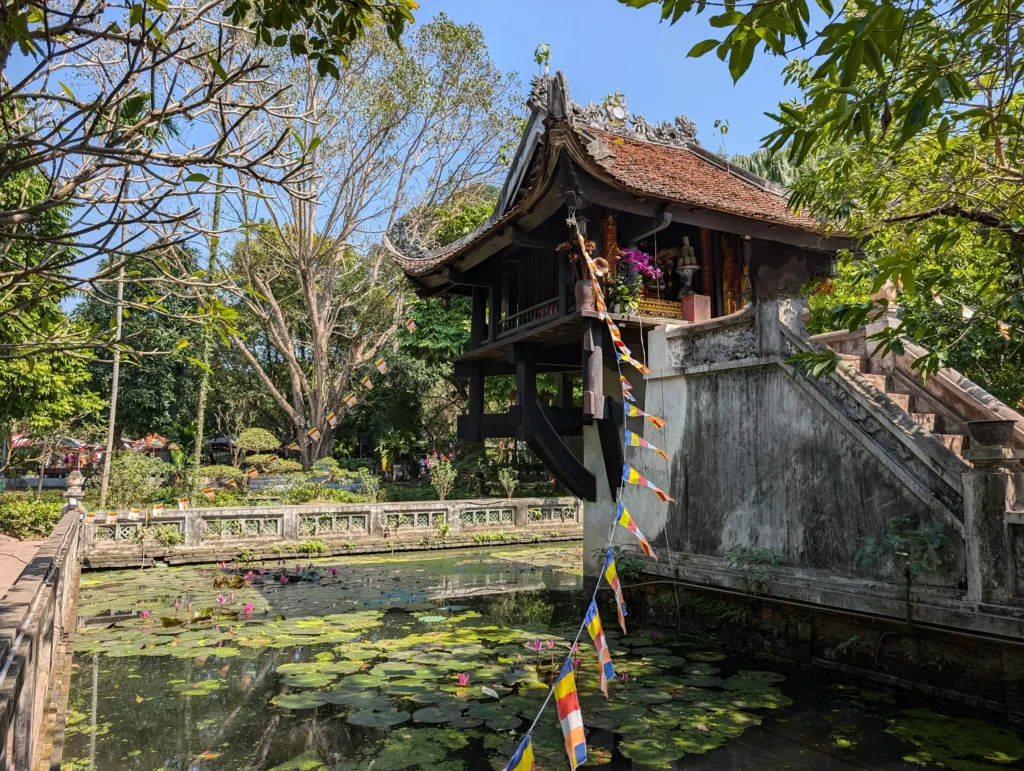 The One Pillar Pagoda in Hanoi, Vietnam